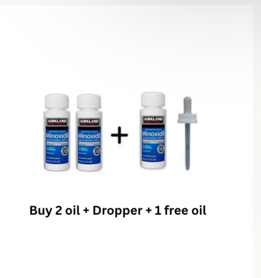 Bundle plus Minoxidil package